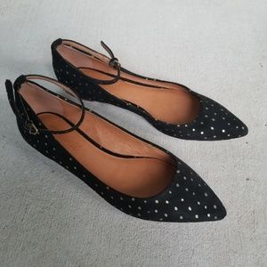 Madewell Flats with Ankle Strap